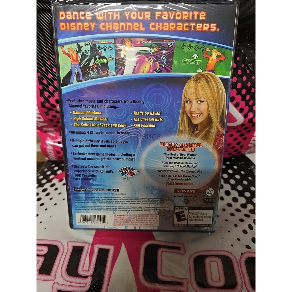 Dance Dance Revolution, DDR Max2 PS2 Game‎ + One PS2 Wired Dance Pad Mat